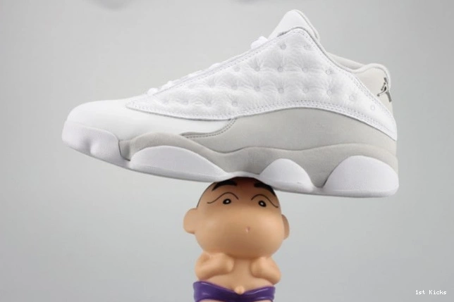 1st Kicks 310810-100 mens 13 Air white Money Jordan LowPure 0722